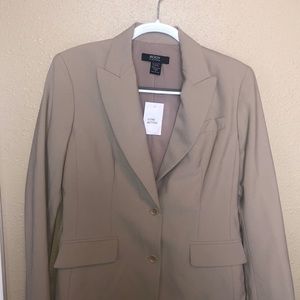 Victoria Secret beige long blazer